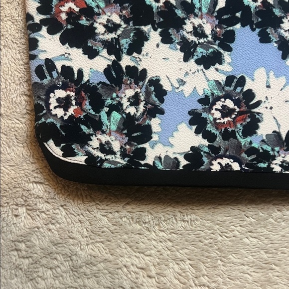 Xhilaration Black and Multicolor Floral Stretch Dress sz XL - Picture 5 of 10